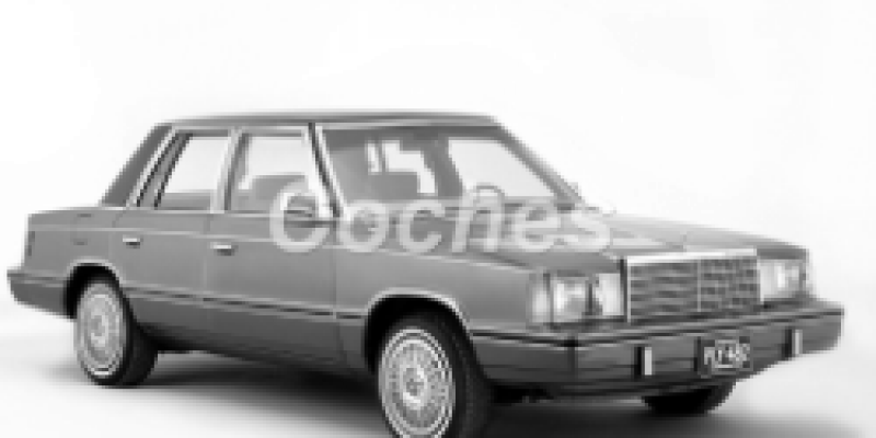 Plymouth Reliant 1986 Sedan I 2.6 AUTOMATICO (131 CV)